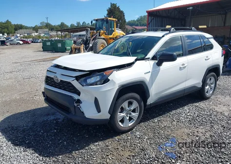 2020 Toyota Rav4 Hybrid Le из США, поврежденный, VIN JTMLWRFV1LD071725
